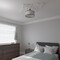 Ekena Millwork Melchor Diamond Medallion (Canopies up to 4"), 67 1/4"W x 43 3/8"H x 4"ID x 2"P, Primed White CM70X43ML - alternate 5